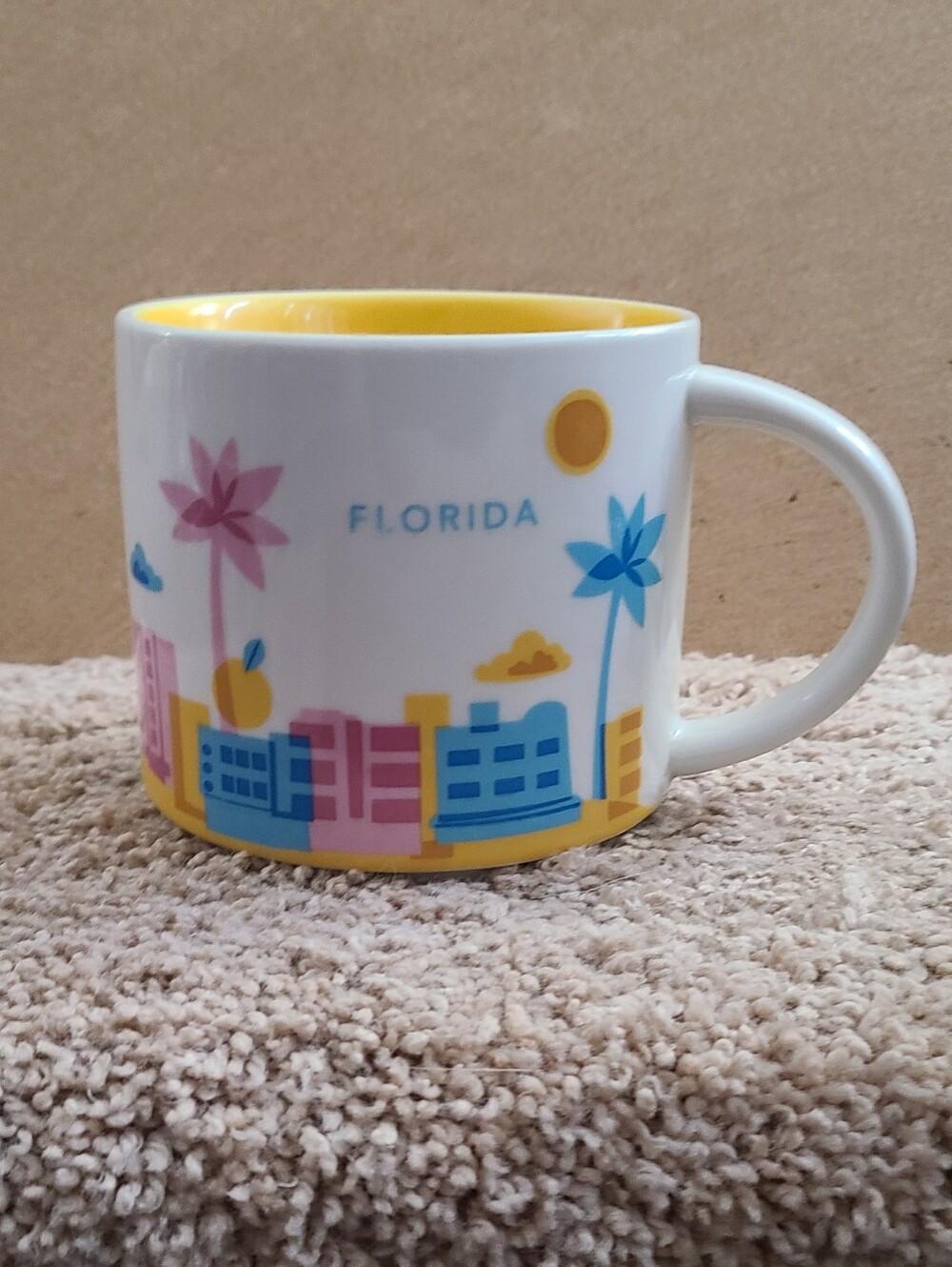 2015 Starbucks Florida YOU ARE HERE 14oz Coffee Mug